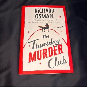 Book “ The Thursday Murder Club” by Richard Osman. Hard Cover Used Copy